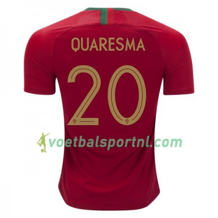 Portugal Quaresma 20 Thuis Shirt WK voetbal 2018